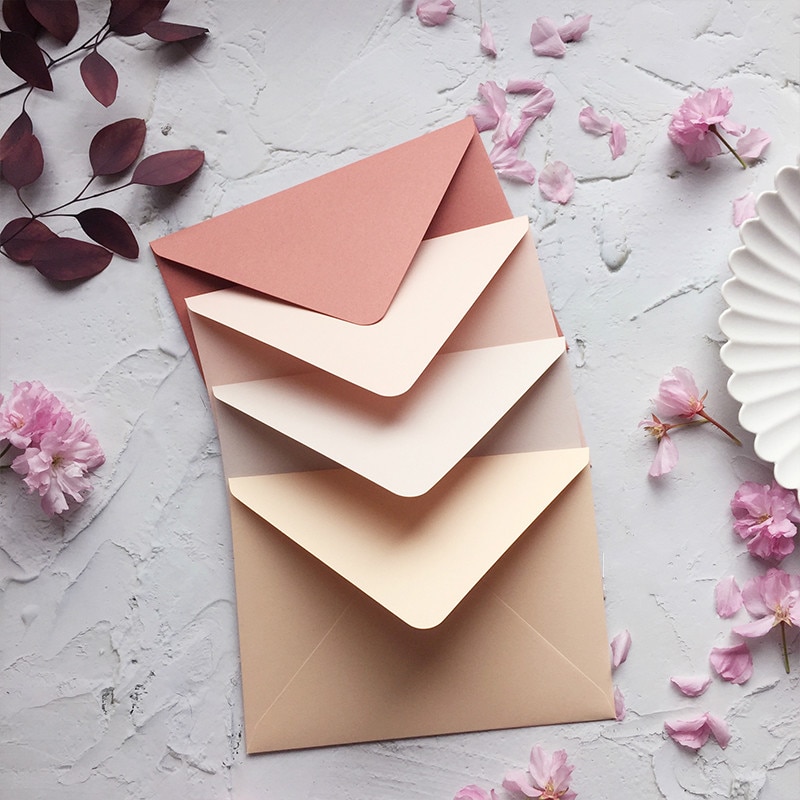 20 pièces/lot enveloppe de luxe européenne pour carte postale nouveauté enveloppe papier d'écriture de mariage anniversaire noël littérki papeterie