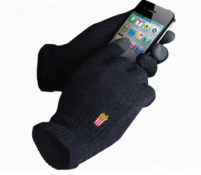 Gloves Kniteed Winter Gloves Screen Touch Gloves Women's Hand Wear Strong Friction Hand Warmers Thick Winter Glove