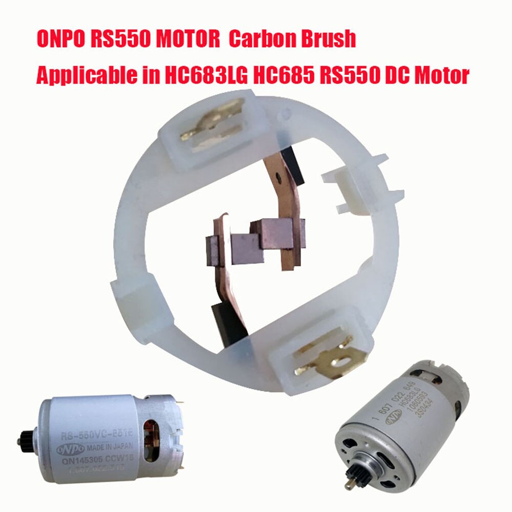 4PC ONPO RS550 HC683LG HC685LG KV3SFN MOTOR Carbon Brush Holder For BOSCH