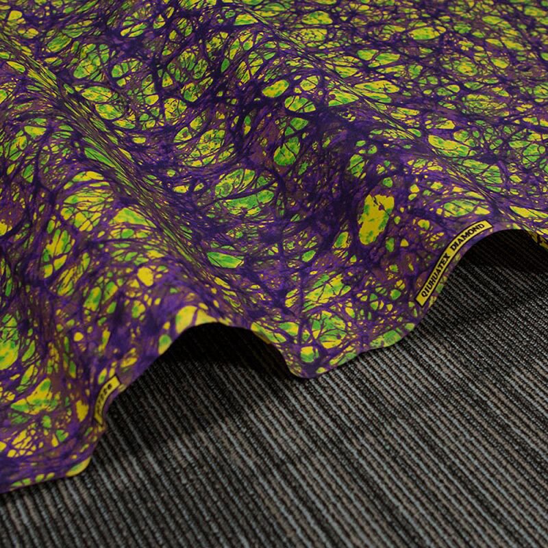 A4 African Style Wax Print Cotton Fabric DIY Handmade Patchwork Quilting Clothing Home Textiles Materials Supplies