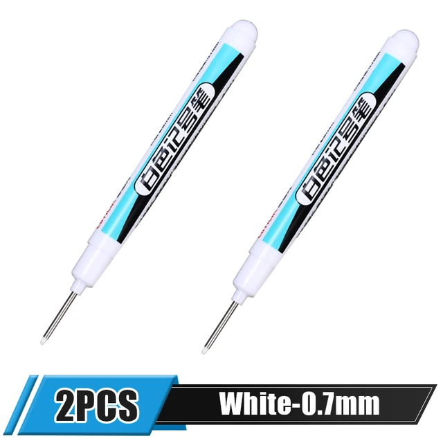 5/1Stck Fettige Weiße Marker Stift Graffiti Stifte Wasserdicht dauerhaft Gel Bleistift Reifen Notizbuch Glas Malerei Stift 0,7mm 1mm 2,5mm: Burgunderrot