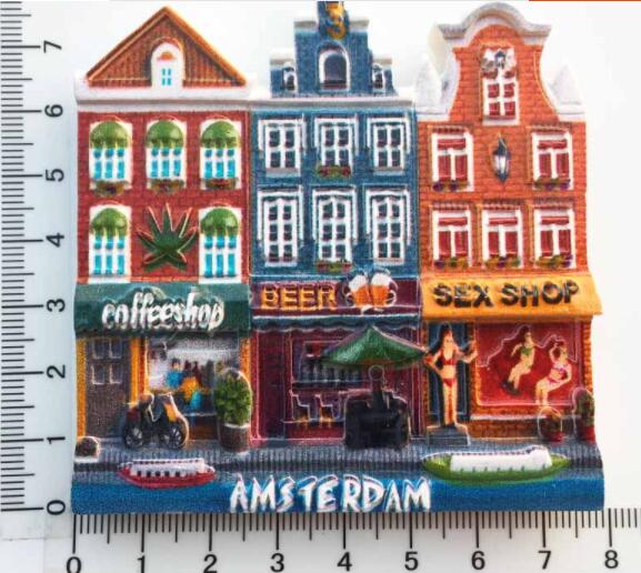 Amsterdam Koelkast Magneten Sticker Magneten Kids Woondecoratie