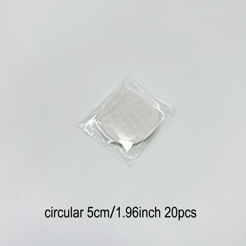 20-100 pçs ferramenta bonsai pote malha folha buraco vaso inferior net controle de pragas evitar perda do solo junta respirável branco: Cinza claro