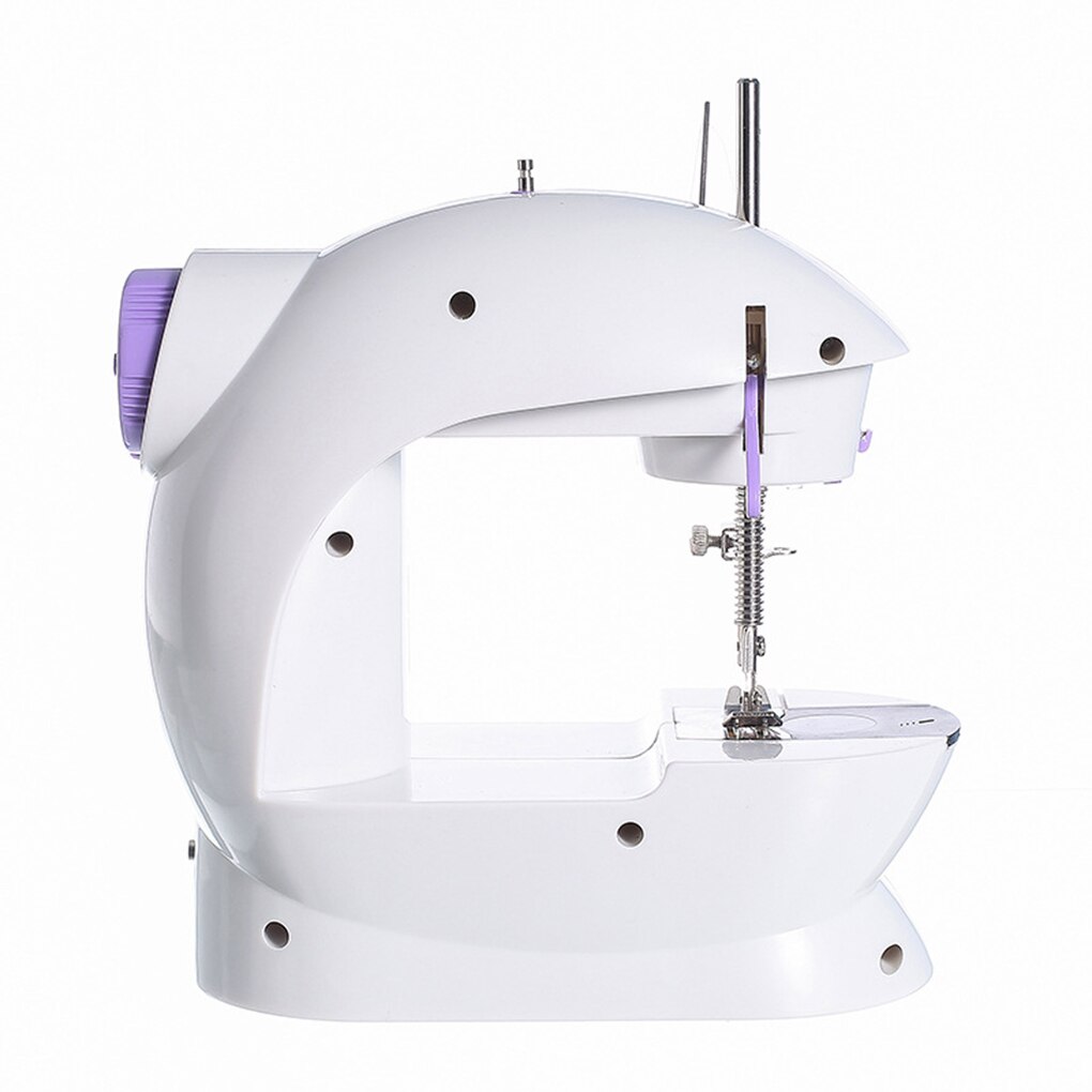 Mini Electric Sewing Machine 2 Speed Portable Desktop Handheld Household with LED Light US Plug