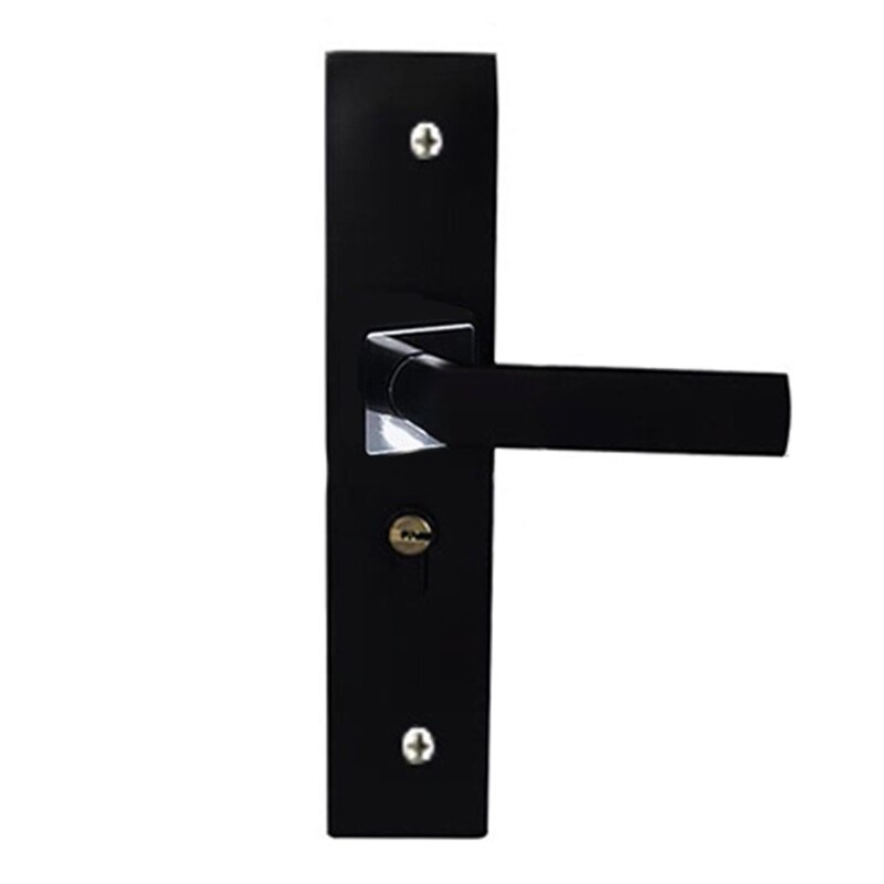 A9LB Slide Door Pull Handles Carbon Steel Pull Push Plate Heavy Duty for Replacement Cabinet Closet Drawer Garage Shed