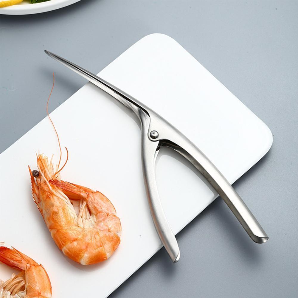 Pince à éplucher les crevettes intelligente en acier inoxydable haut de gamme pour Restaurant