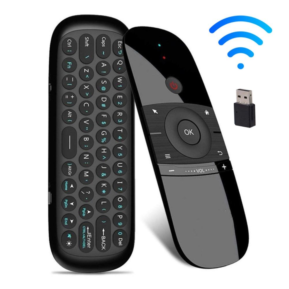 Mini Wireless Keyboard Air Mouse Ir Afstandsbediening Voor Android Tv Box Computer Draadloze Afstandsbediening Multifunctionele Toetsenbord