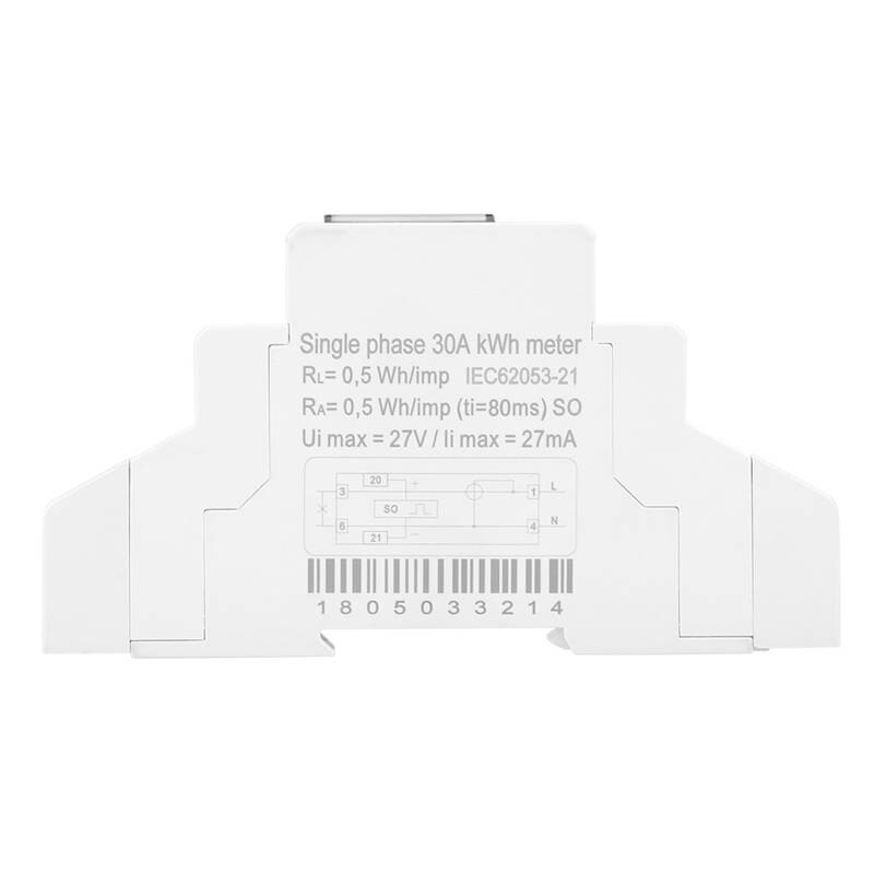 2-Wire Metering kWh Electric Meter Hour kwh Meter for Home Indoor