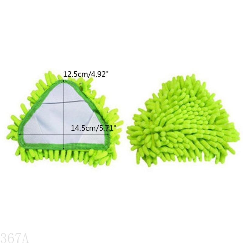 367a driehoekige dweil voor hoofddwop vervangende koppen eenvoudige reiniging groene kleur voor mops