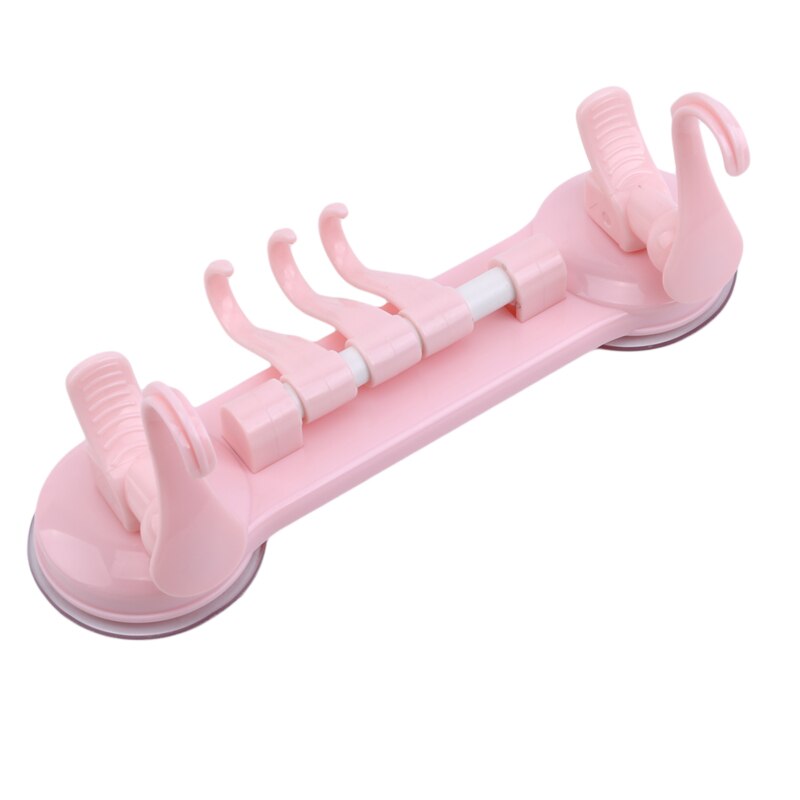 Zuignap Krachtige Handdoekenrek Vacuüm Combinatie Naadloze Keuken En Badkamer Multifunctionele Plastic Rij Hanger