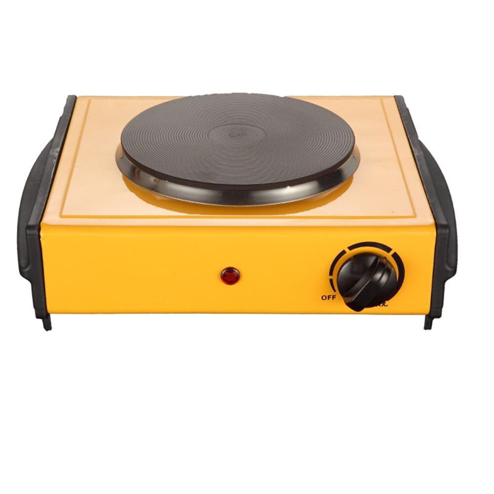 Estufa eléctrica de acero inoxidable de 220V y 1000w, estufa de calefacción de vidrio y cerámica para laboratorio de cocina, enchufe europeo
