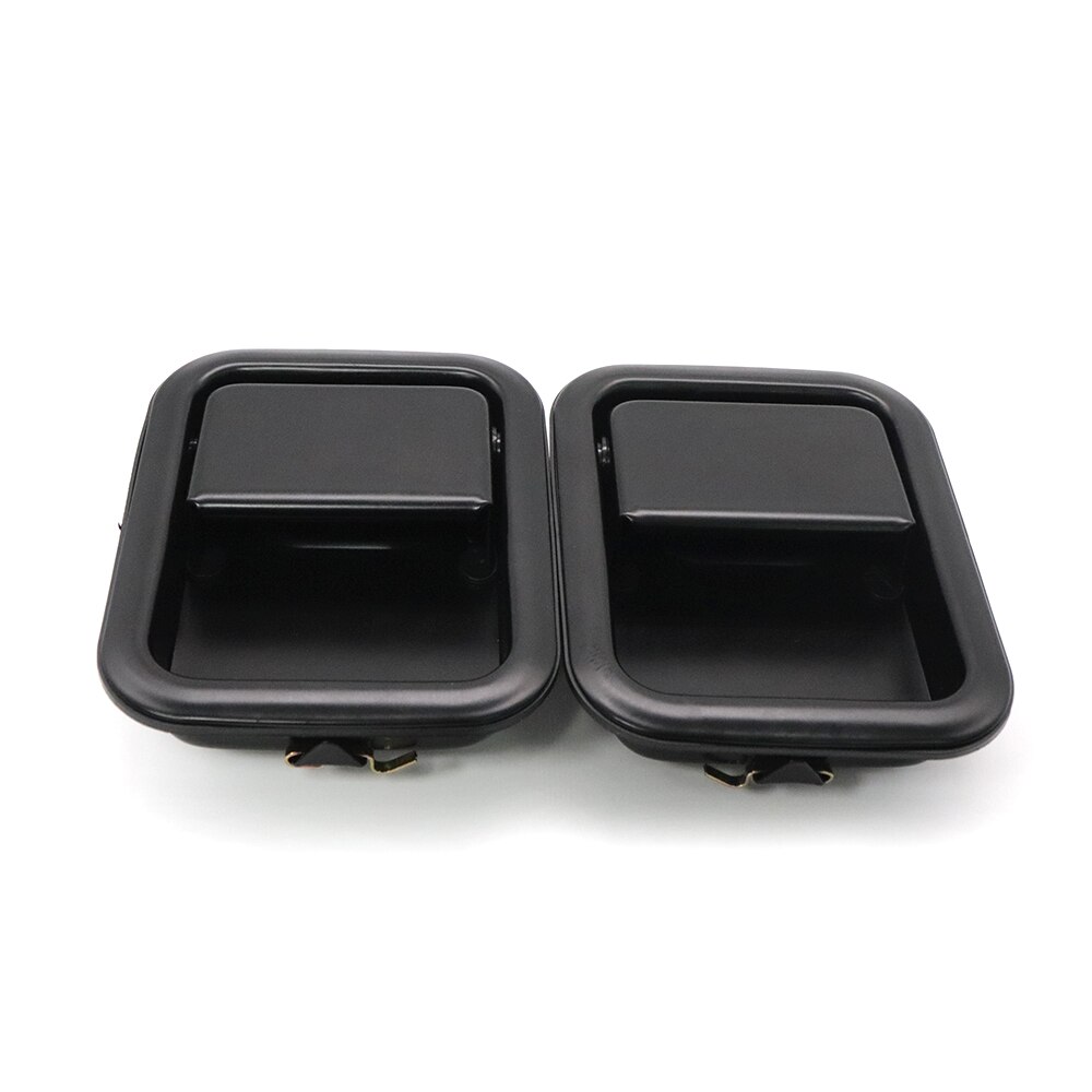 Exterior Front Outside Full Door Handle PAIR HEAVY DUTY METAL For Jeep Wrangler YJ TJ CJ7 Scrambler 55176382AE 55176383AE
