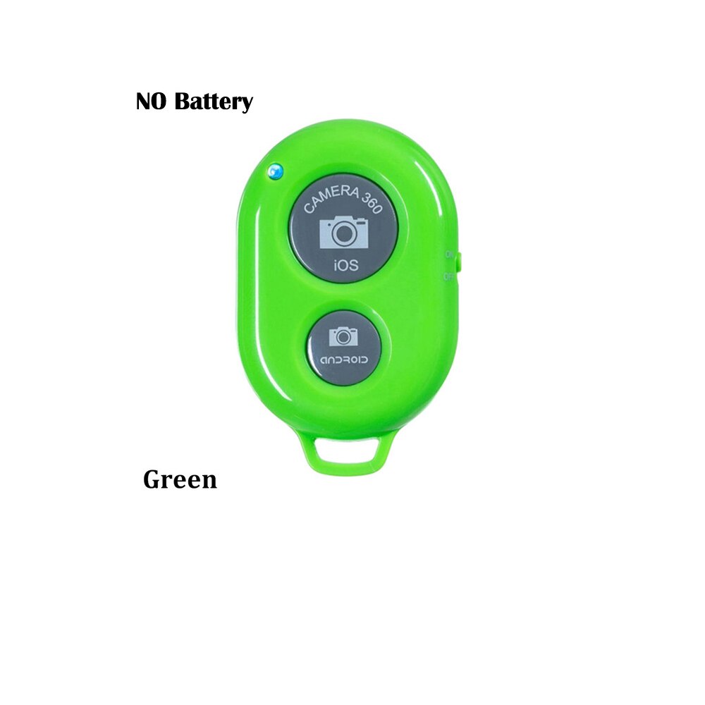 Draadloze Telefoon Camera Shutter Bluetooth Afstandsbediening Voor Iphone Android Het Stelt U Uw Mobiele Telefoon Camera: green