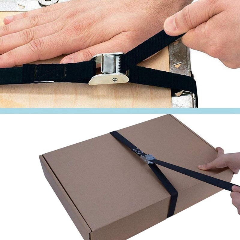 Zink Ijzer Gesp Cargo Spanband Zinklegering Druk Gesp Vaststelling Riem Cargo Bagage Vaststelling Binding Strap