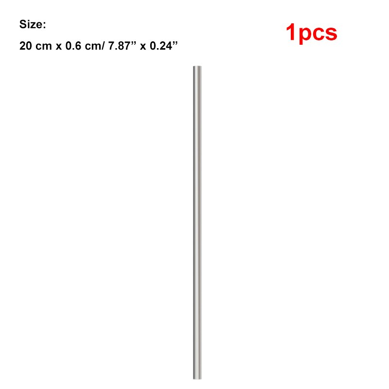 Pailles en métal réutilisables, 1, 4, 6, 8 pièces, en acier inoxydable, avec brosse de nettoyage, accessoires pour tasses et bars: 03