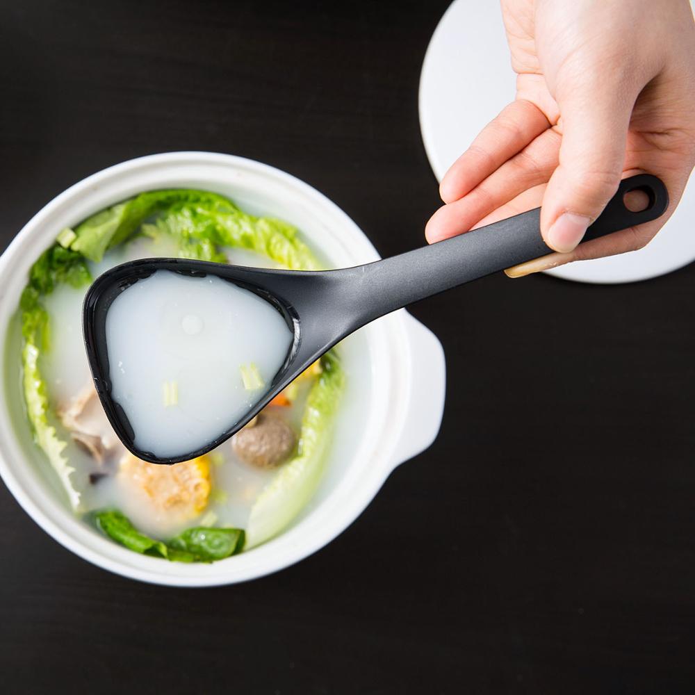 Kitchen Alloy Rice Spoon Large Rice Paddle Non-stick Meal Spoon Household Soup Spoon Kitchen Accessories