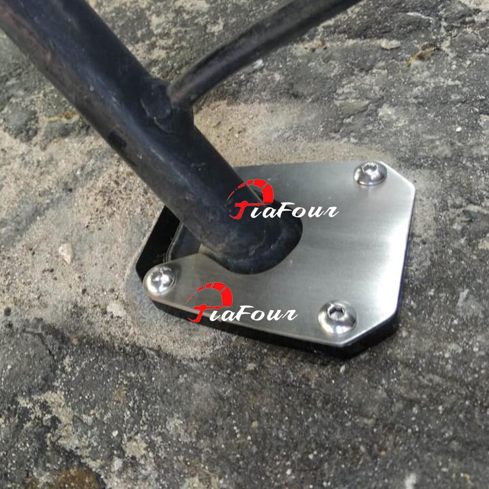 Apto para vfr 1200 x vfr1200x dct 1200 crosstourer dct 2012-2021 kickstand suporte lateral extensão ampliador almofada