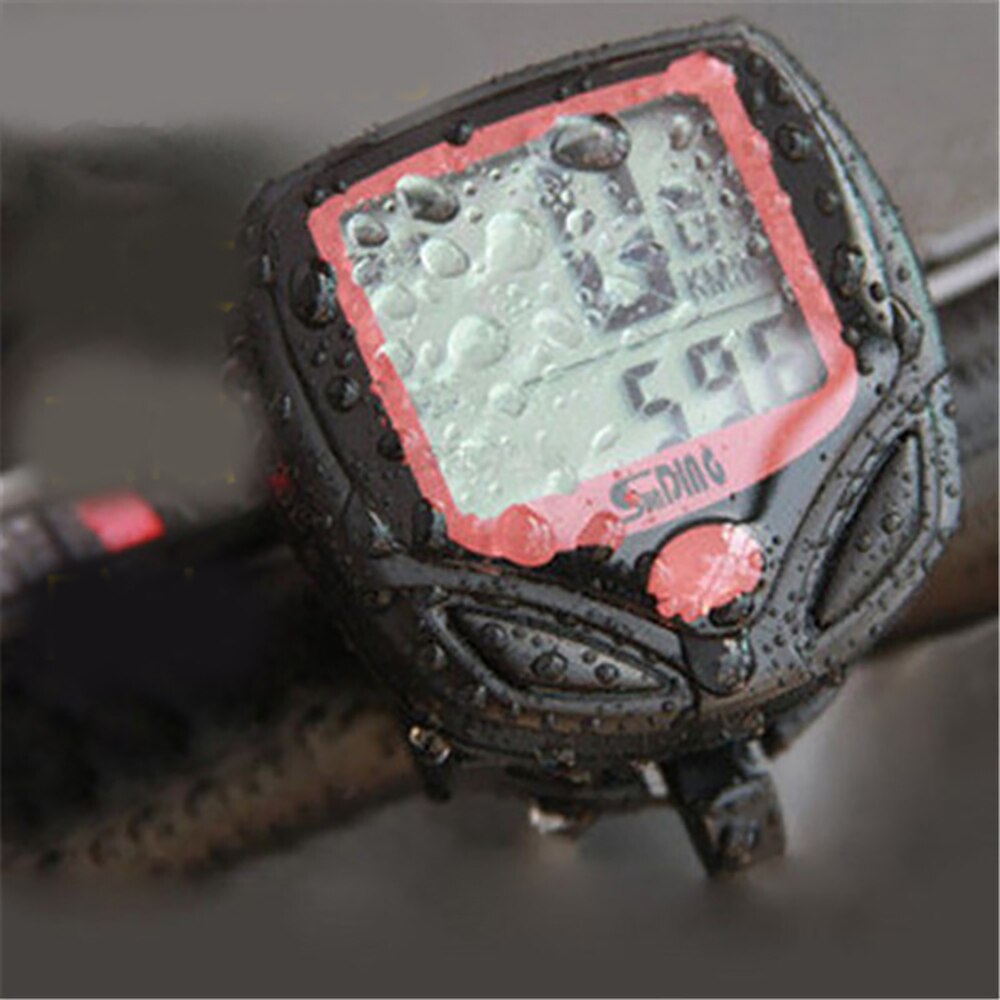 Waterdichte Fiets Computer Draadloze Mtb Bike Snelheidsmeter Stopwatch Fietsen Led Digitale Rate Counter Fiets Accessoires