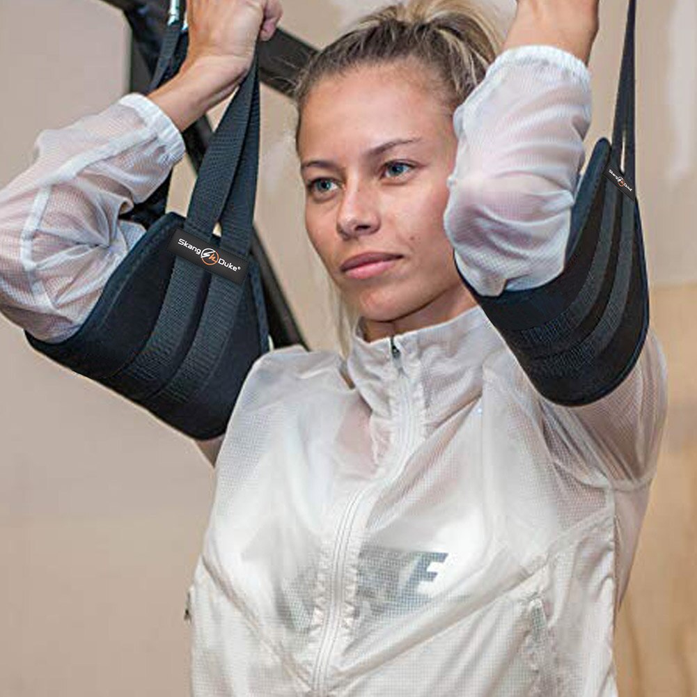 Pull-up Suspension Strap Hanging Belt Horizontal Bar Abdominal Muscle Training for Effective Working-out Accessories