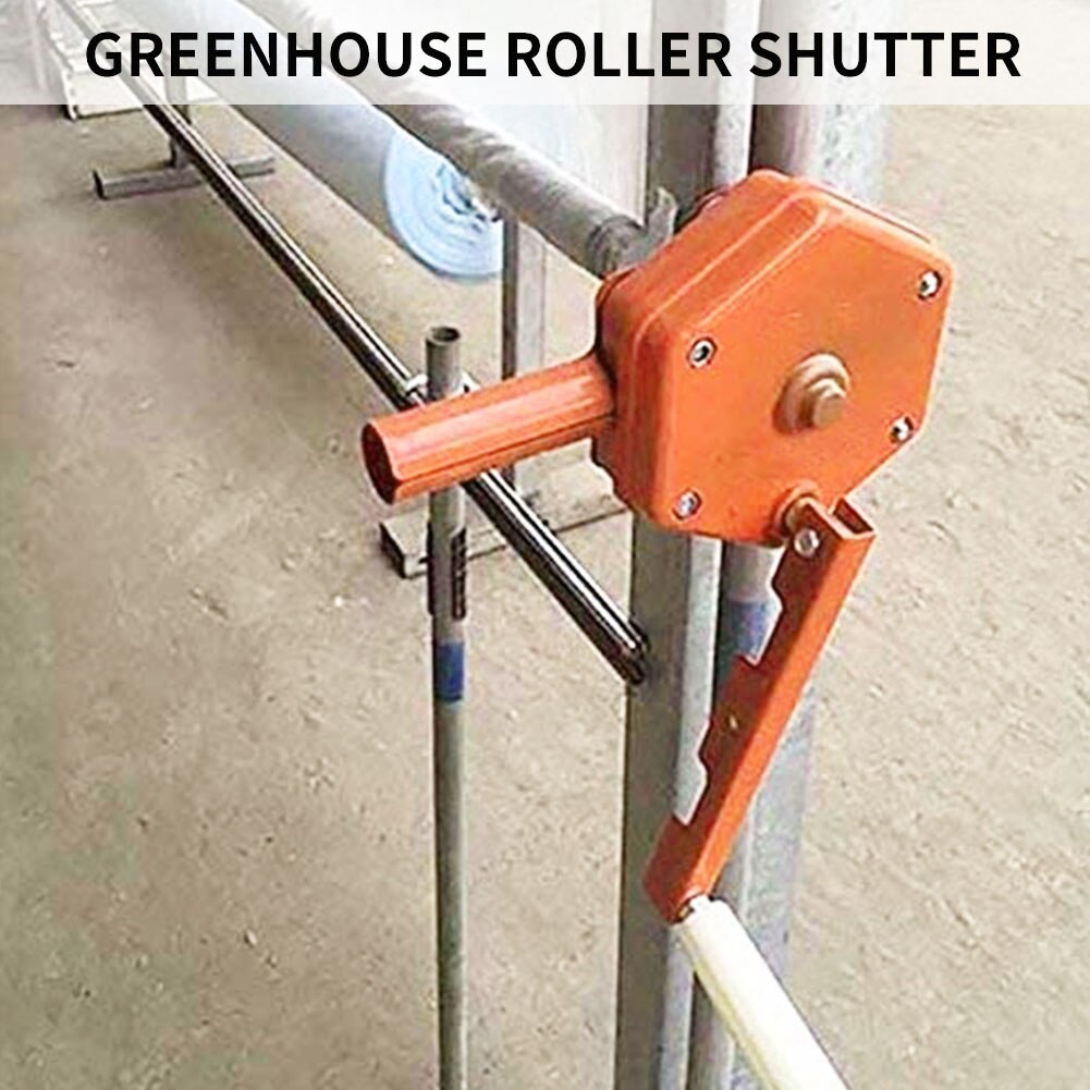 Greenhouse Hand Crank Winch Agricultural Sidewall Film Manual Roll Up Lifting Device Machine Window Opener for Greenhouse