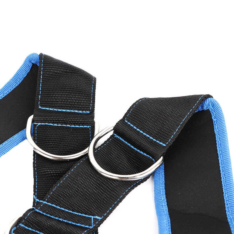 Speed Strength Training Sled Shoulder Harness Resistance Band Belt Sports Equipment Weight Bearing Accessory