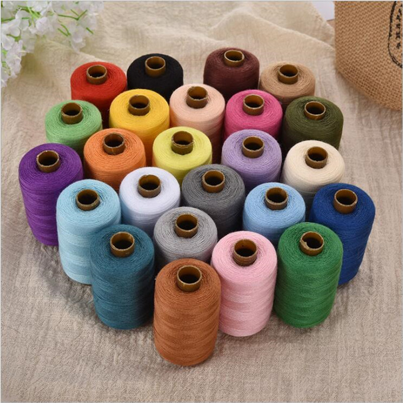 24 verschillende kleuren naaigaren 1000 yards elk als DIY naaigaren kit voor hand naaien of machine naaigaren
