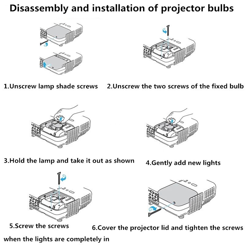 Bombilla ZR de para proyector de LMP-C190, para VPL-CX61, VPL-CX85, VPL-CX63, VPL-CX86, VPL-CX80
