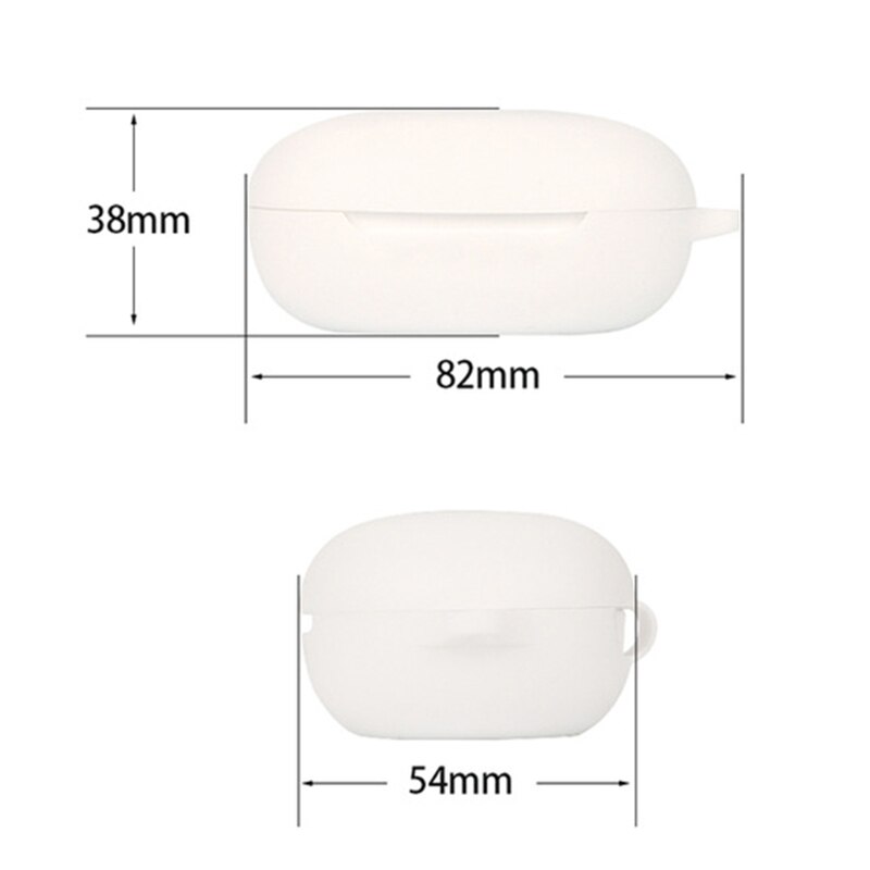 Boîtier pour écouteurs sans fil JBL Free II 2, housse en Silicone, résistant aux chocs, Anti-poussière, lavable