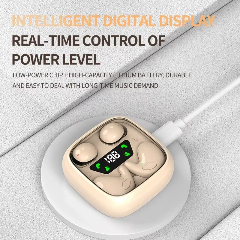 5.4 Bluetooth Earphones High Definition Stereo Sports Headphones Not Easy Fall Off Waterproof Easy To Carry for All Smartphones