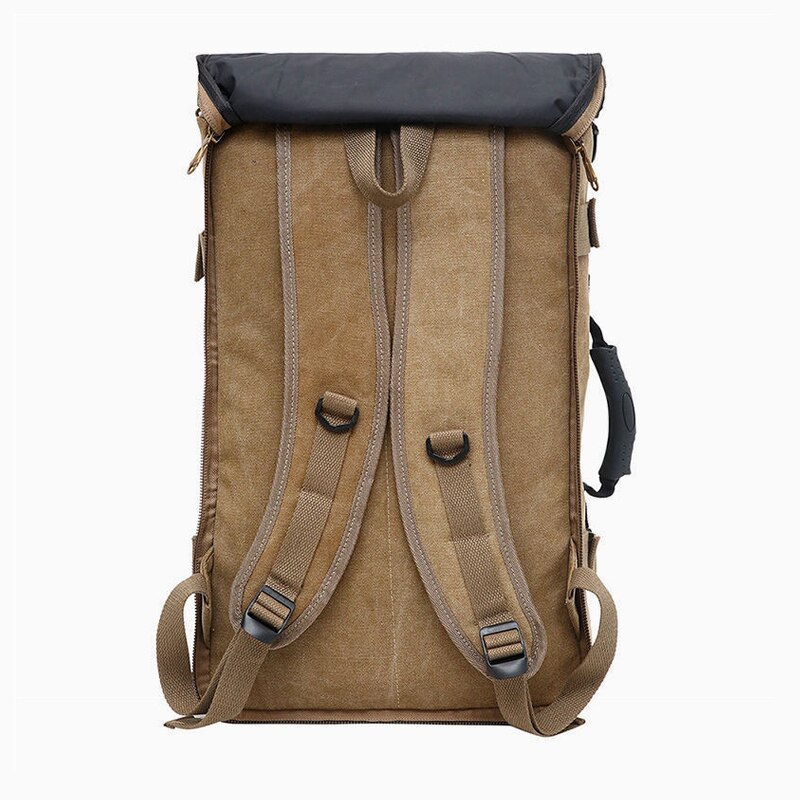 Grande capacidade dos homens mochila saco de viagem esportes casuais lona mochilas para o sexo masculino mutifunctional para fora da porta sacos escola pacote
