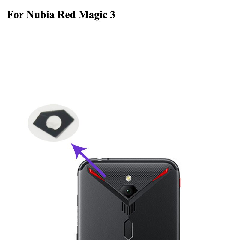 Für Nubia Rot Magie 3 NX629J Zurück Hinten Kamera Glas Objektiv test gute Für ZTE Nubia RedMagic 3 NX 629J Teile