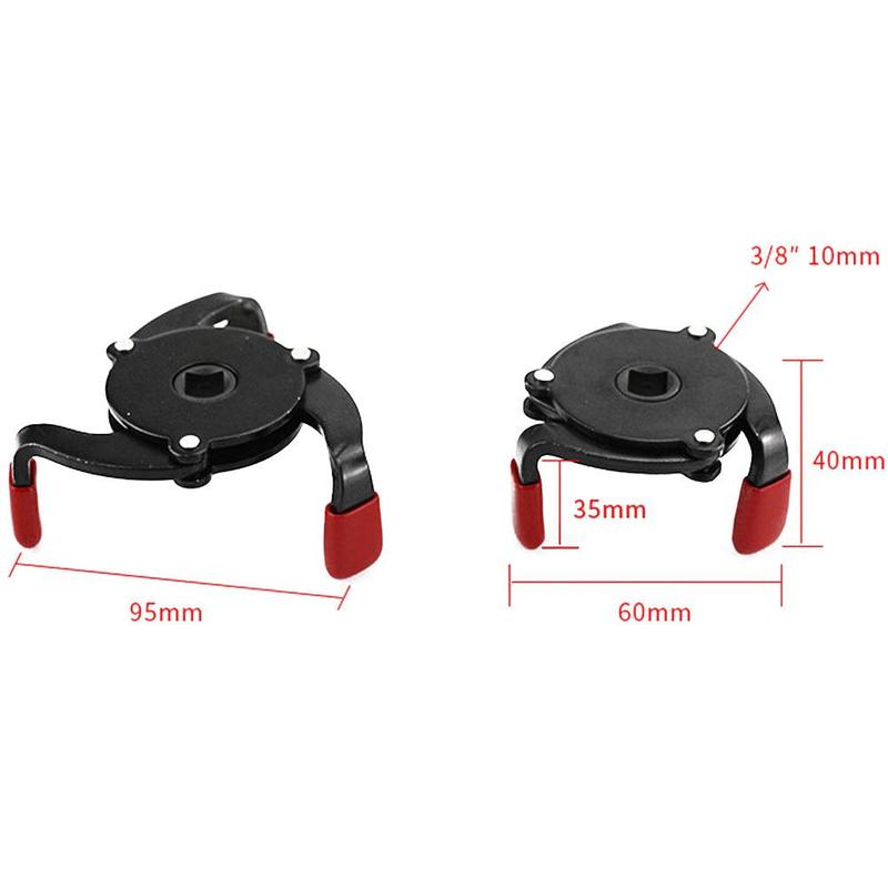 Universal 3 Jaw Oil Filter Remover Tool Cars Oil Filter Removal Tool Interface Special Tools Oil Filter Wrench Tool