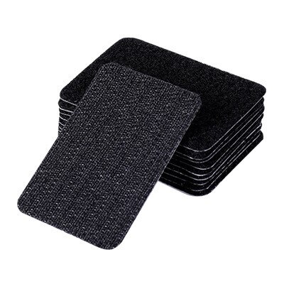 1pair Self Adhesive Hook and Loop Tape Velcros Adhesive Sticker Velcros Nylon with Gue Fabric Tape for Sewing 16/20/25/30/50mm: 4x6cm Black 1pair