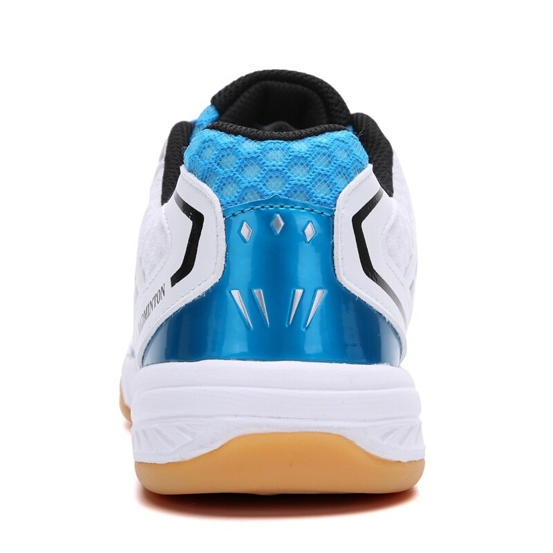 Men Women Badminton Shoes Indoor Training Sneakers Anti Slip Lightweight Tennis Shoes Men Sport Athletic Trainers