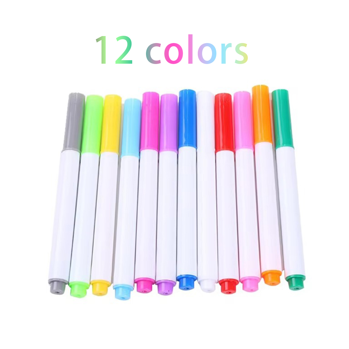 3-25 stks/set Wit/Kleuren Vloeibaar Krijt Uitwisbare Pen Marker Voor Glazen Ramen Elektronische Schoolbord Krijtbord Whiteboard marker: green