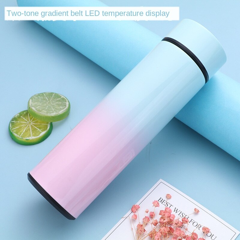 Kreative Thermos Tasse Clever Thermometer Wasser Tasse LED-anzeige Temperatur Geschäft Thermos Tasse Wasser Flasche Wasserkocher Thermos: I