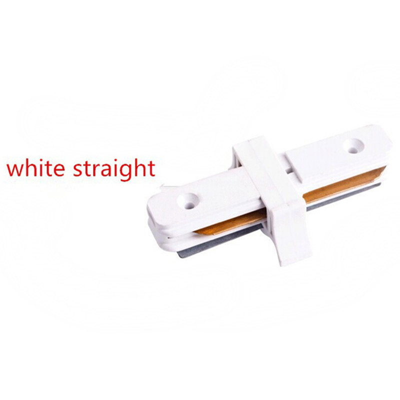 led track connector Staright/Hoek Voor led Track Rail 10 Stks: White Straight