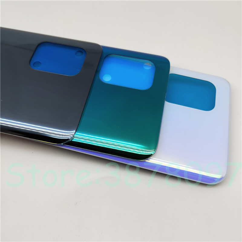 Für Xiaomi Mi 10 Lite Zurück Glas Mi10 Lite 5G Hinten Hülse Tafel Batterie Abdeckung Gehäbenutzen Tür fallen Ersatz teile