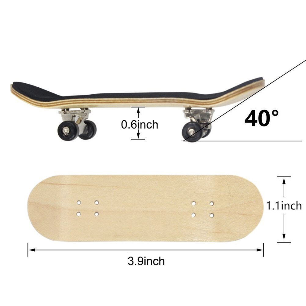 Vinger Skateboard Hout Met Lagers Professionele Stents Speelgoed Vinger Scooter Skate Boarding Set Kinderen Kerst
