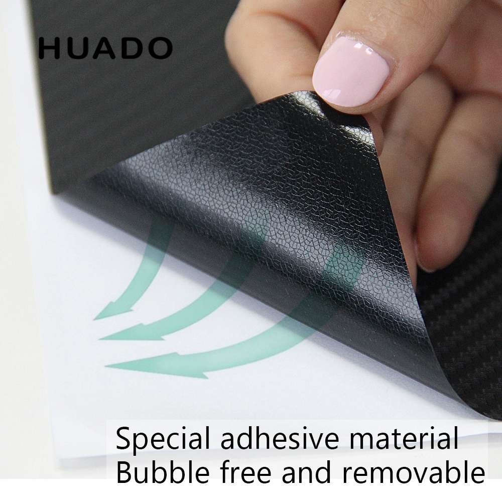 Black 3D carbon fibre laptop skin sticker 15.6 vinyl stickers for notebook 17"15"14"13" decals for mac air 13.3/mi pro/asus/hp