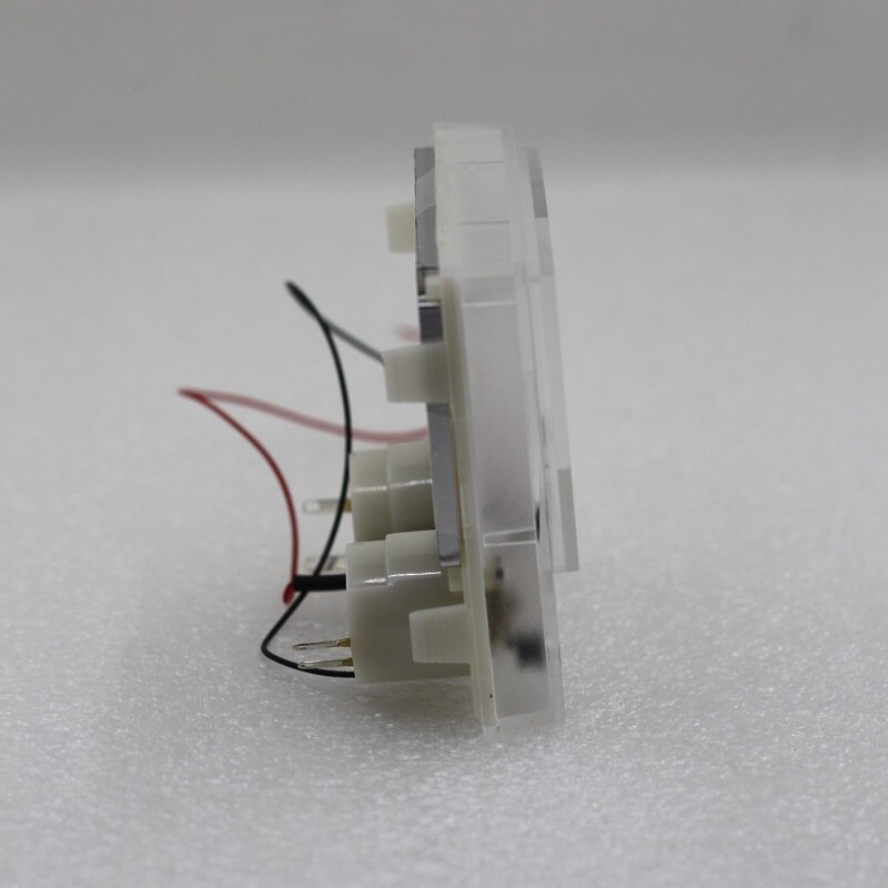 Watts VU Meter Head Radio Station Power Meter Transmitter with Backlight 12V SWR White