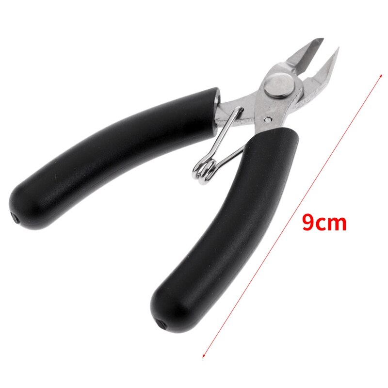 Skärtång strängverktyg tennismaskin badmintonracket svart mini diagonalt skärverktyg