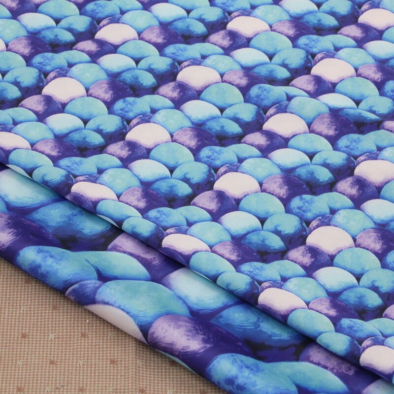 FYS-Clouds 1meters Silk Feeling Fabric Gambiered Guangdong Gauze Chinese Cheongsam Qipao Fabric For Women Handbag DIY Fabrics