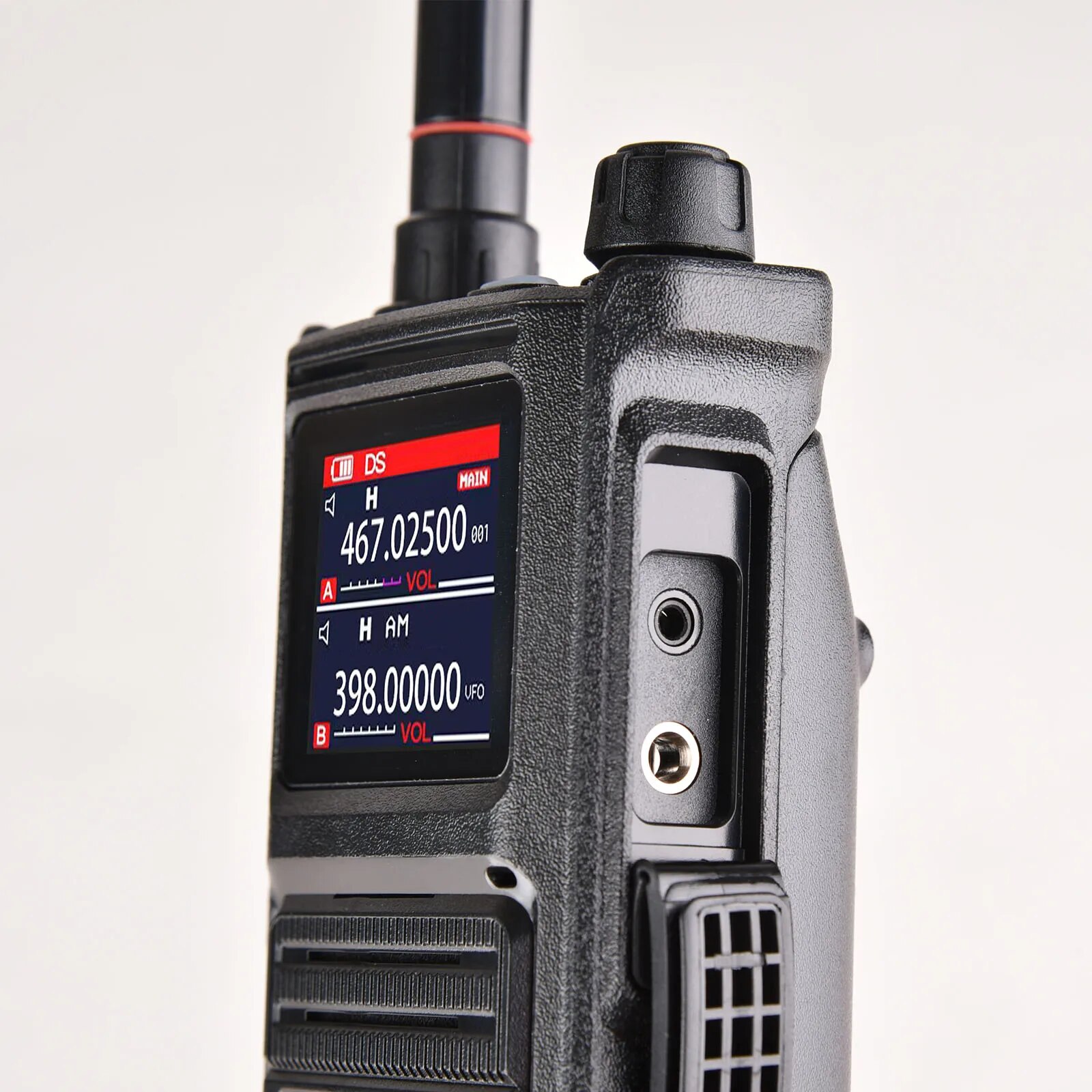 Radtel RT-470X Vollband-Amateurfunk, 256-Kanal-Luftband, Zweiwegradio, USB-C, Luftfahrt, NOAA, Polizei, Marine, Amateur, HT-Scanner, Roger