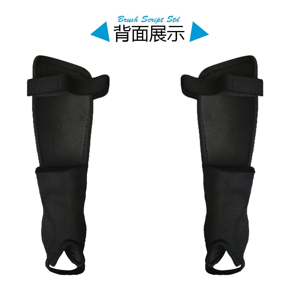 WYOTURN 1 Pair Shin Guard Soccer Antislip Shield Adults Kids Football Shin Guard Support Protector Shin Pads