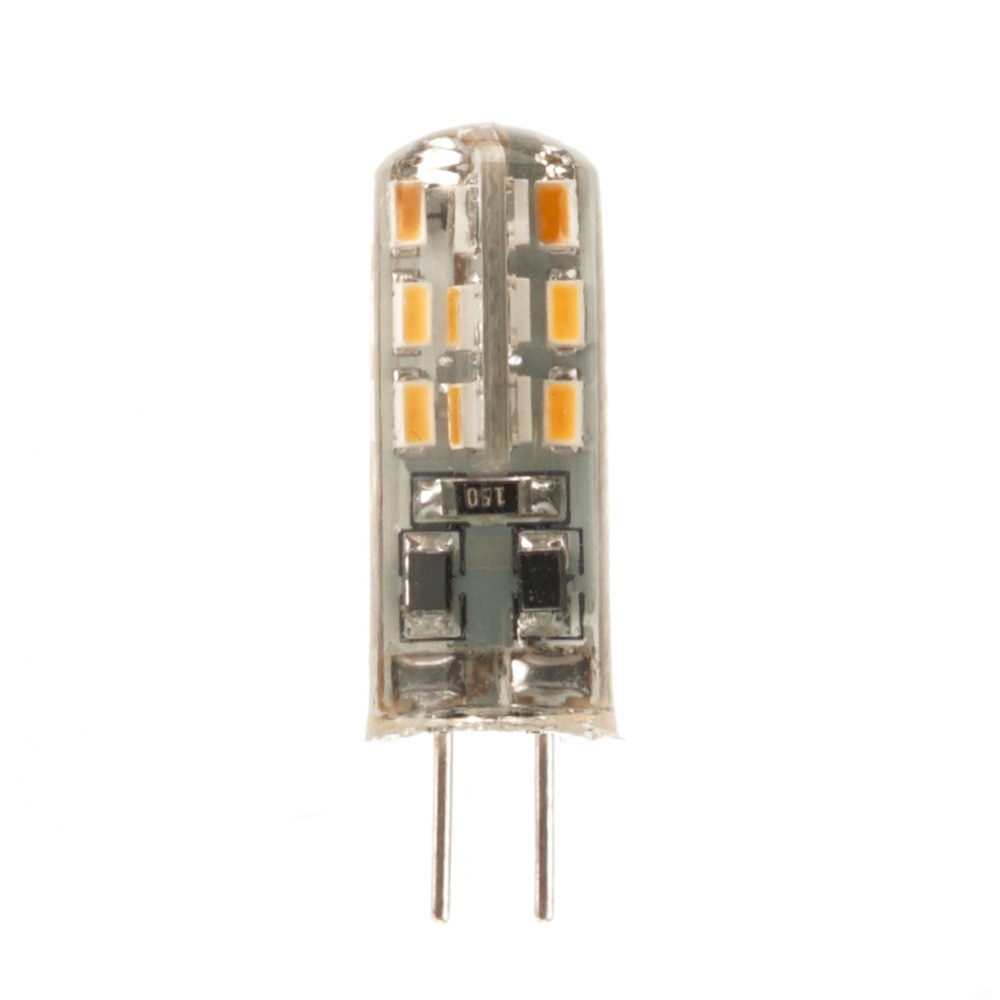 20pcs G4 2W/4W LED Lamp DC12V SMD3014 24/48LED Warm White/White LED Silicone Light 360 Degree Angle LED Bulb