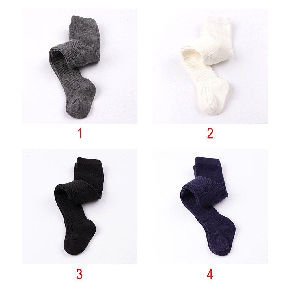 Enfant en bas âge bébé enfants filles garçons couleur Pure coton pantalon bonneterie collants
