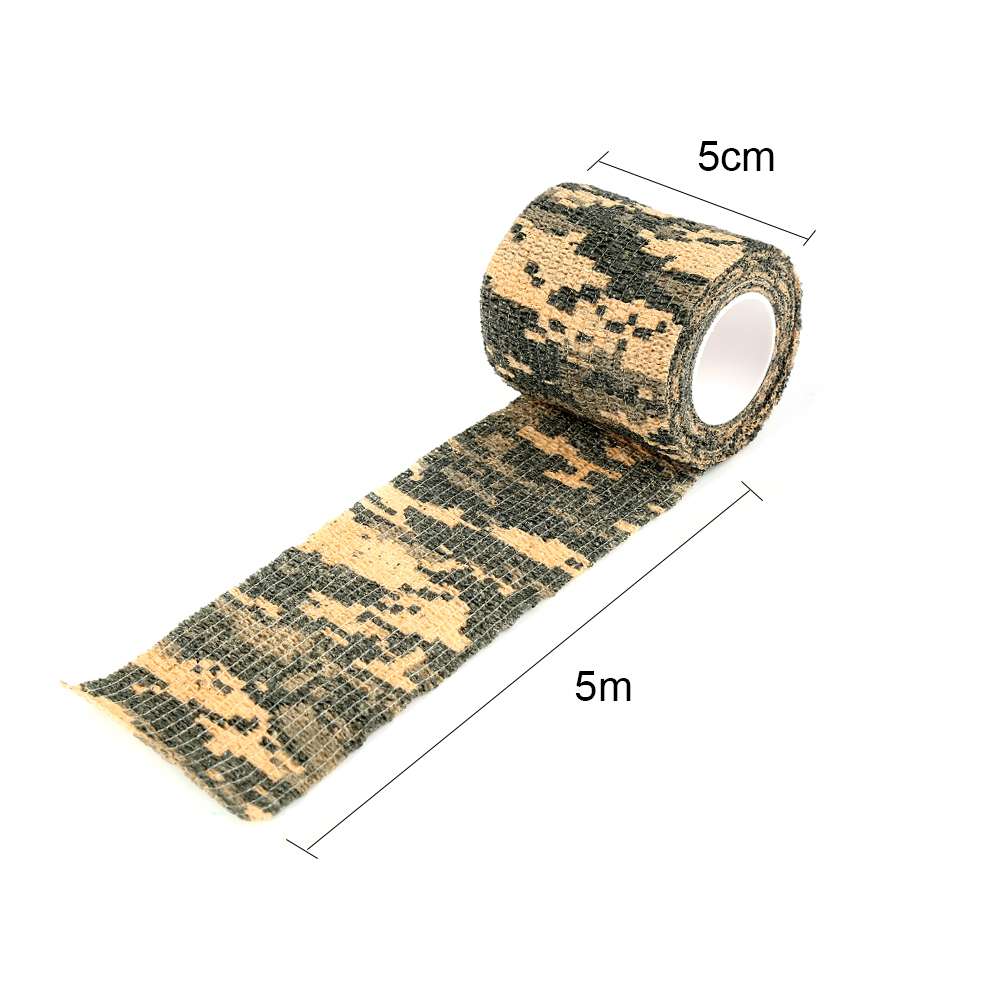 5cm*5m Security Protection Self Adhesive Elastic Bandage Cloth Fabric Self Adhesive Elastic First Aid Bandage