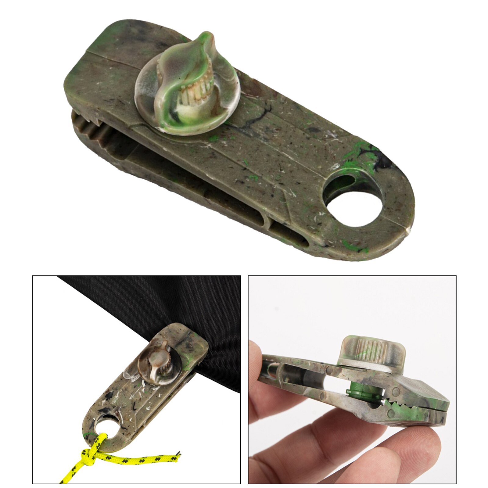 Tent Awning Canopy Clamp Tarp Clip Snap Canvas Anchor Gripper Jaw Grip Trap Tighten Heavy Duty Tools