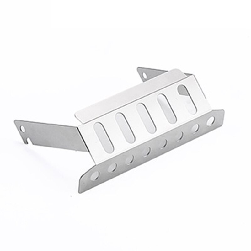 Stainless Steel Chassis Armor Front Protector Plate for MN D90 D99 MN99S 1/12 RC Car Upgrade Parts: Default Title